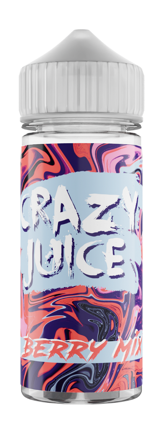 Набір Crazy Juice Органіка Berry Mix (Ягідний Мікс) 120мл 3мг